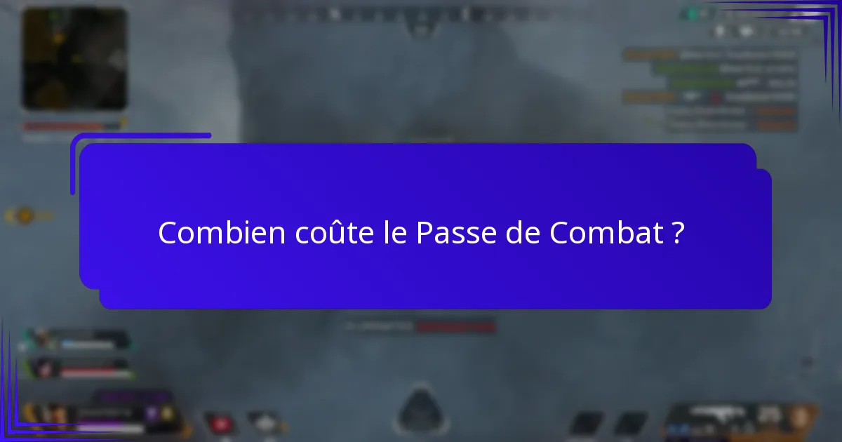 Quelles missions spéciales sont disponibles dans le Passe de Combat actuel ?