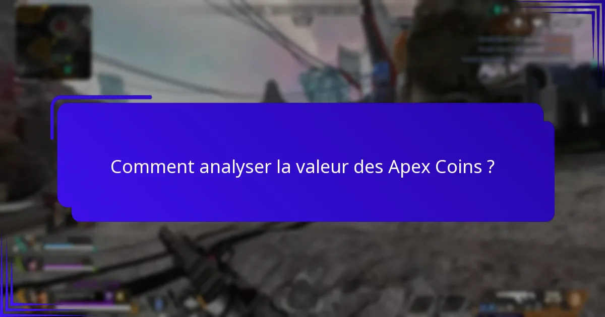 Comment les prix des Apex Coins varient-ils selon les plateformes ?
