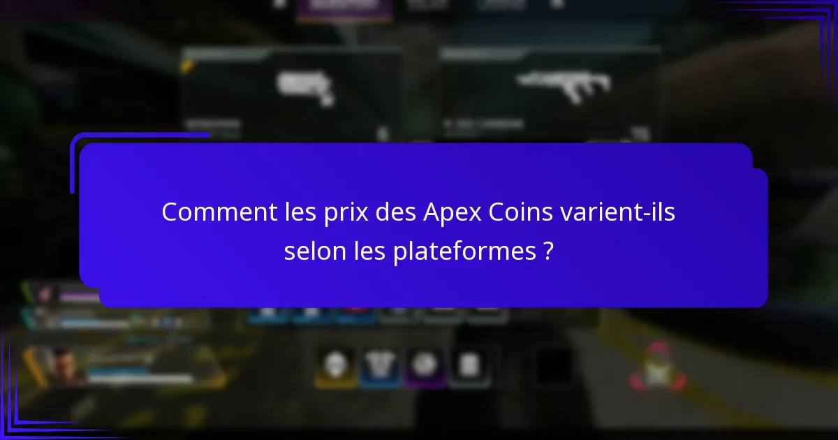 Quelles promotions ou réductions sont disponibles pour les Apex Coins ?