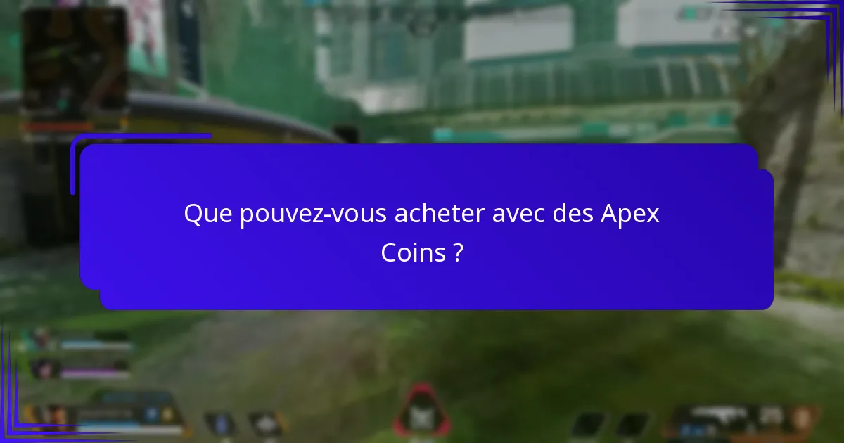 Comment fonctionne la conversion de devises pour les Apex Coins ?