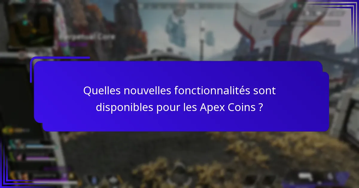 Comment les Apex Coins se comparent-ils aux autres monnaies du jeu ?